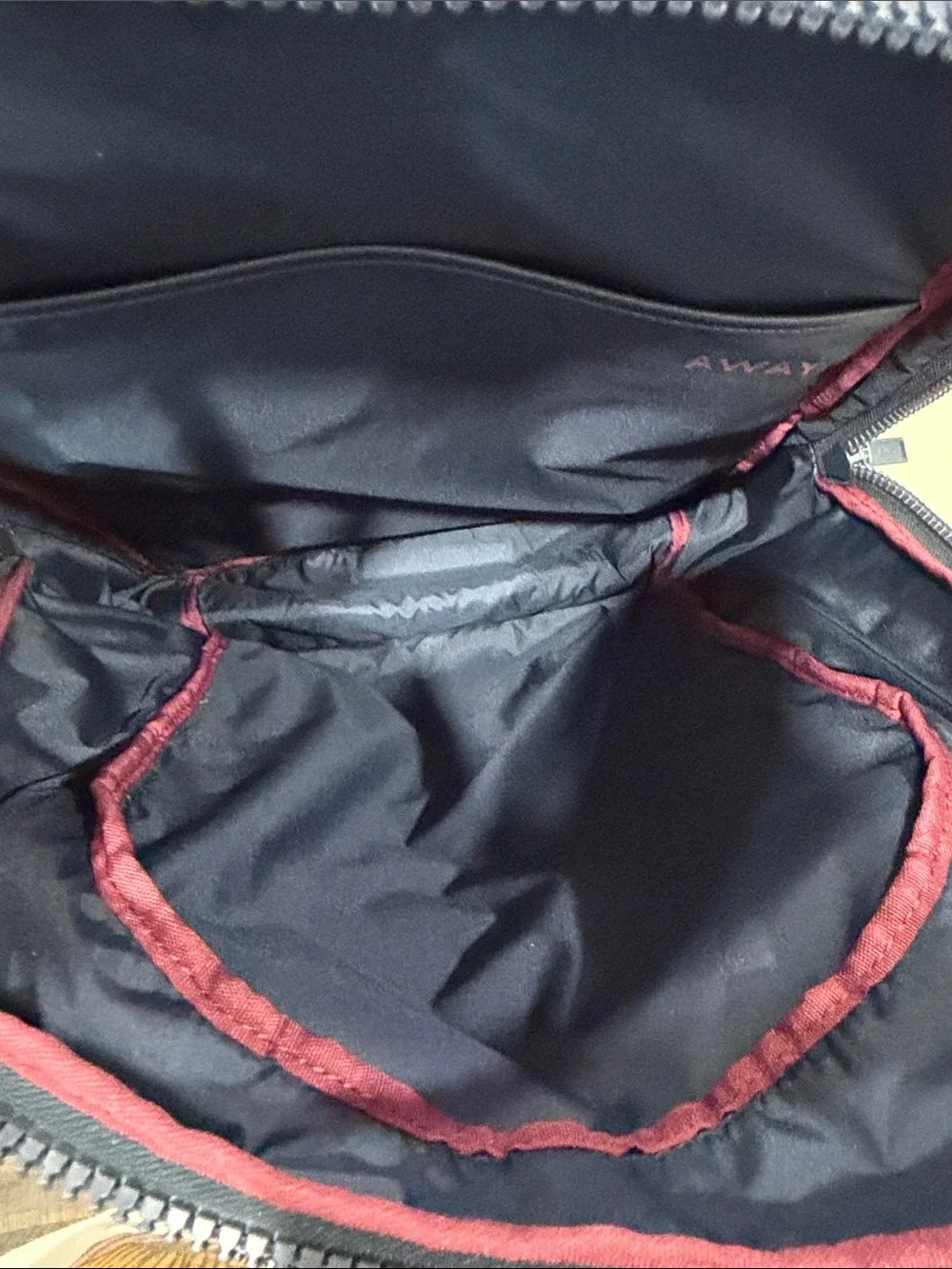 AWAY Navy Blue Minimalist Backpack
